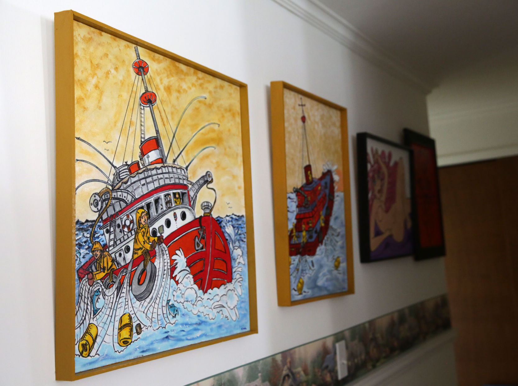 James and Linda Mackey art show